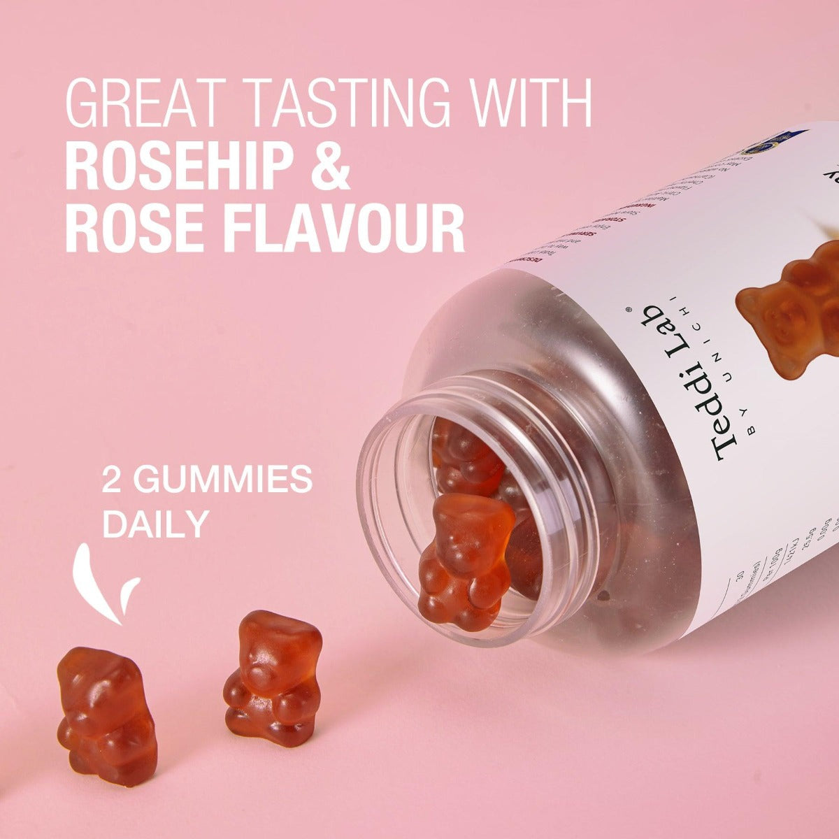 Unichi Rose Collagen Gummy, 60pcs (Exp 04/27)