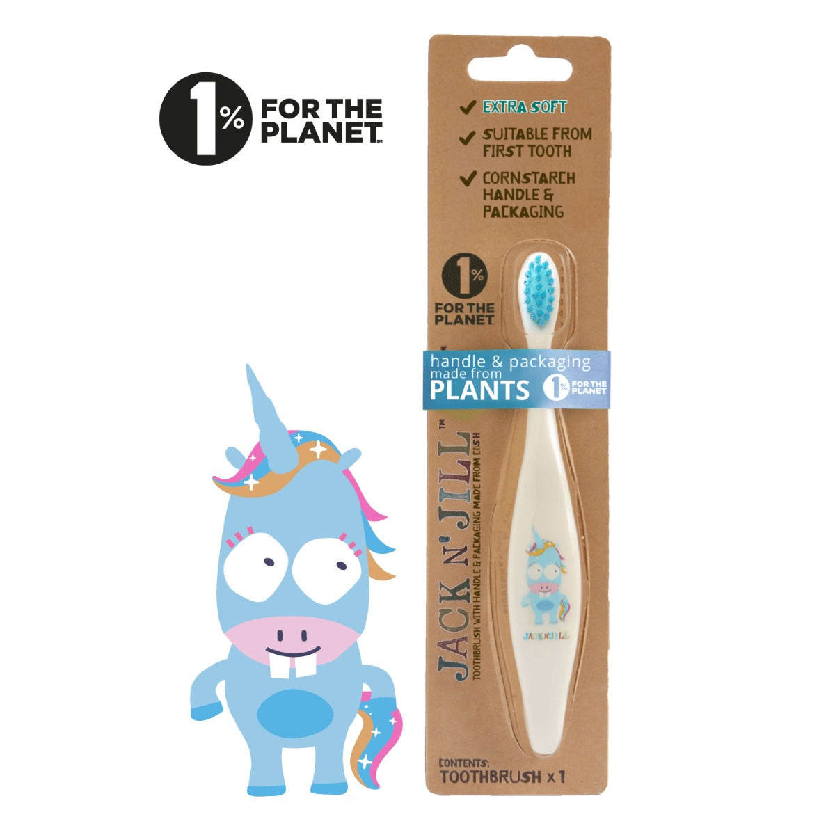 Jack N' Jill Bio Toothbrush (5 Designs) - Pupsik Singapore