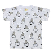 Baa Baa Sheepz Unisex Short Sleeve T-Shirt - Big Sheep White
