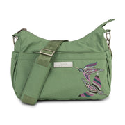 Jujube x Roots Studio Hobobe Diaper Bag - Embroidered Jade