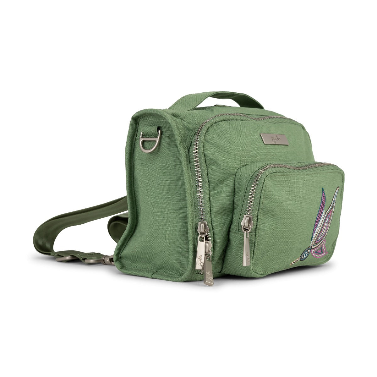 Jujube x Roots Studio The Bestie Bag - Embroidered Jade