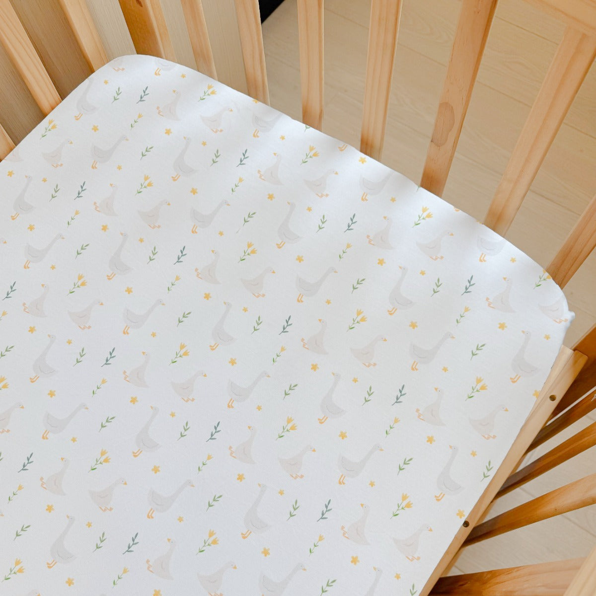 A, Apple Pie Bamboo Fitted Crib Sheets, 120 x 60 / 70 x 140cm (3 Designs) - Pupsik Singapore