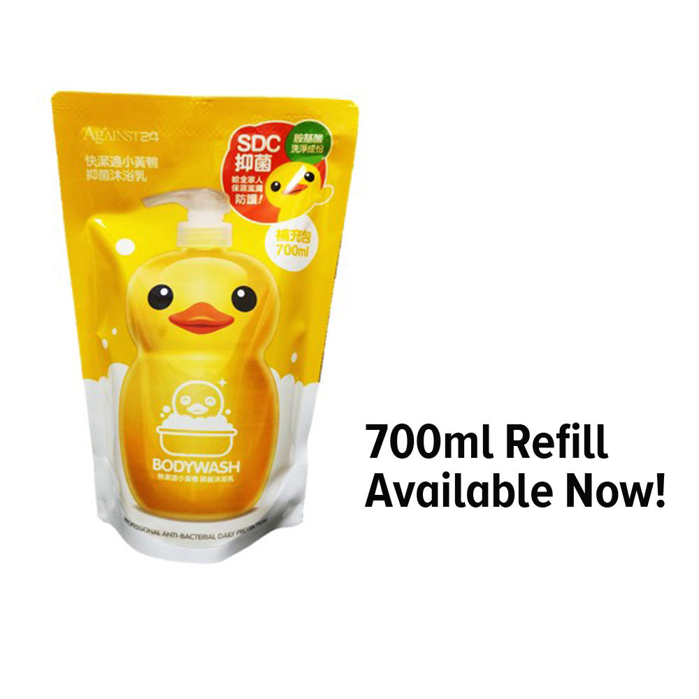 Against24 Anti-Bacterial Rubber Duck Bodywash Refill (700ml)  - Exp 03/28