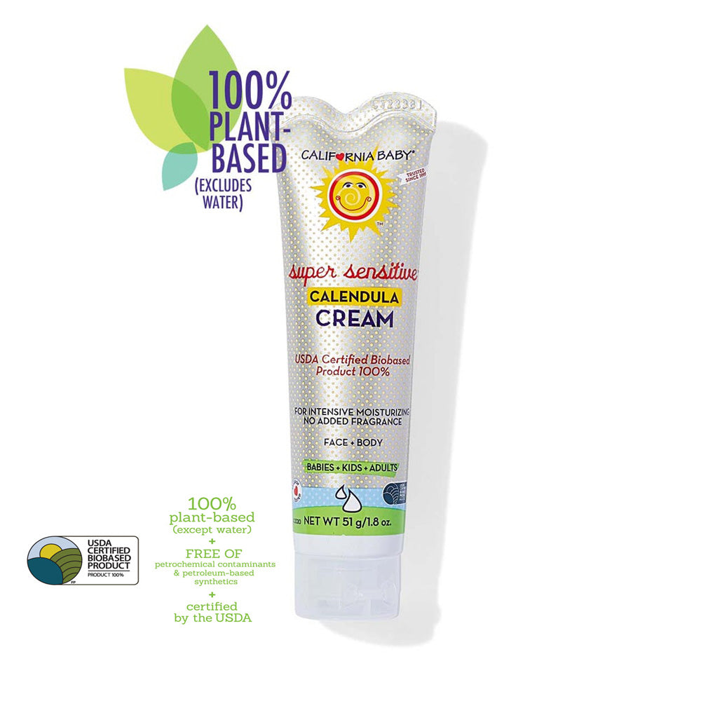 California Baby Super Sensitive Calendula Cream, 1.8oz (exp 08/27)
