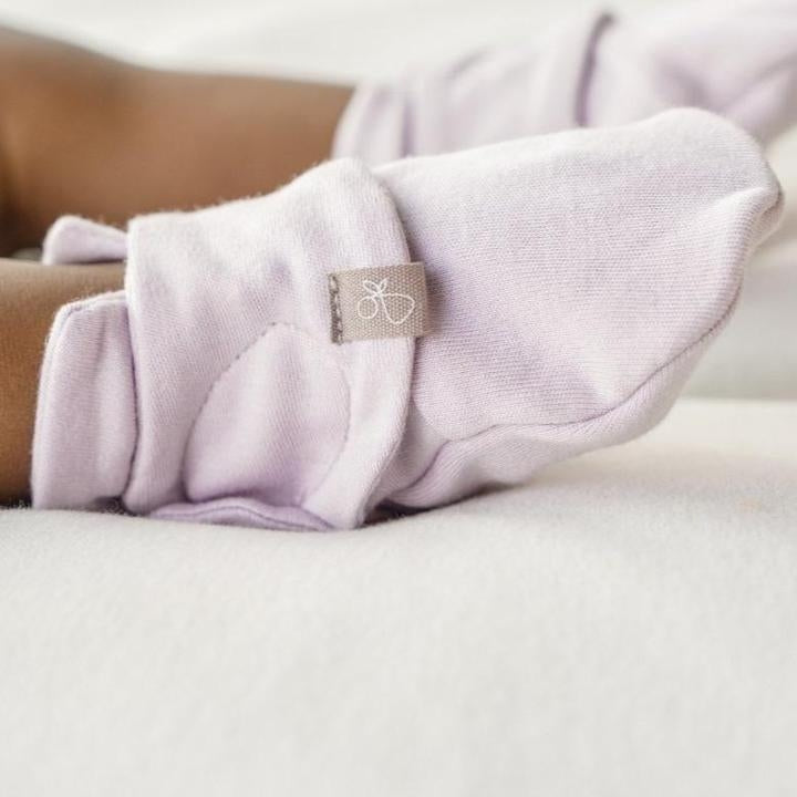 Goumiboots Bamboo & Organic Cotton Booties - Calm Lilac (3 Sizes) - Pupsik Singapore