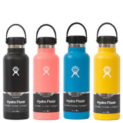 Hydro Flask Standard Mouth Insulated Bottle (18oz) (4 Colours)