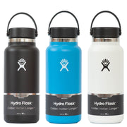 Hydro Flask Wide Mouth Insulated Water Bottle (32oz) (10 Colours)