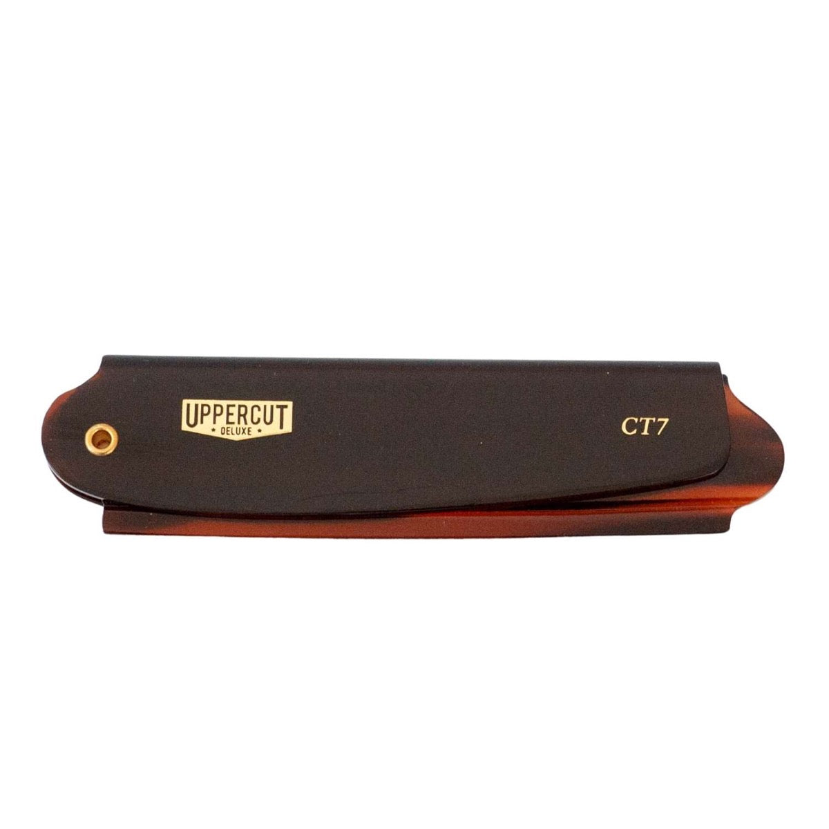 Uppercut Deluxe CT7 Tortoise Flip Comb for Men