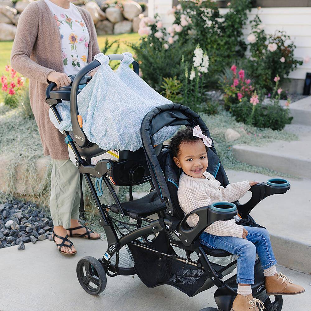 Bebe Au Lait Muslin Infant Car Seat Covers (4 Designs) - Pupsik Singapore