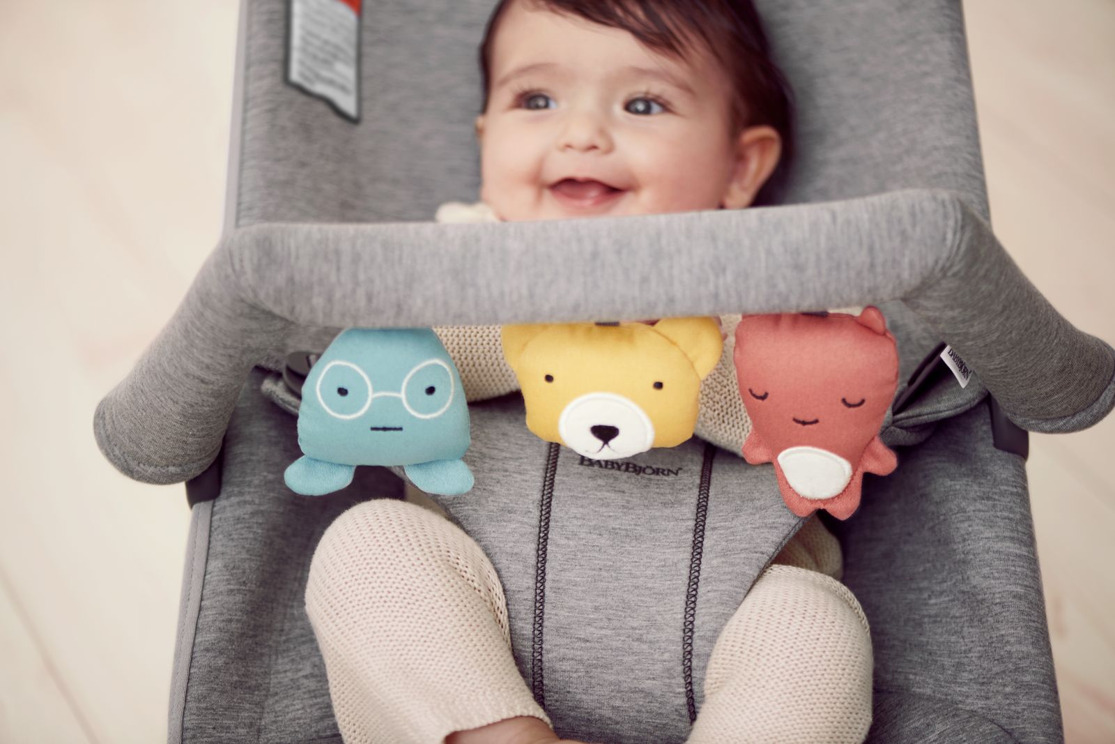 Baby Bjorn Bouncer Toy - Soft Friends