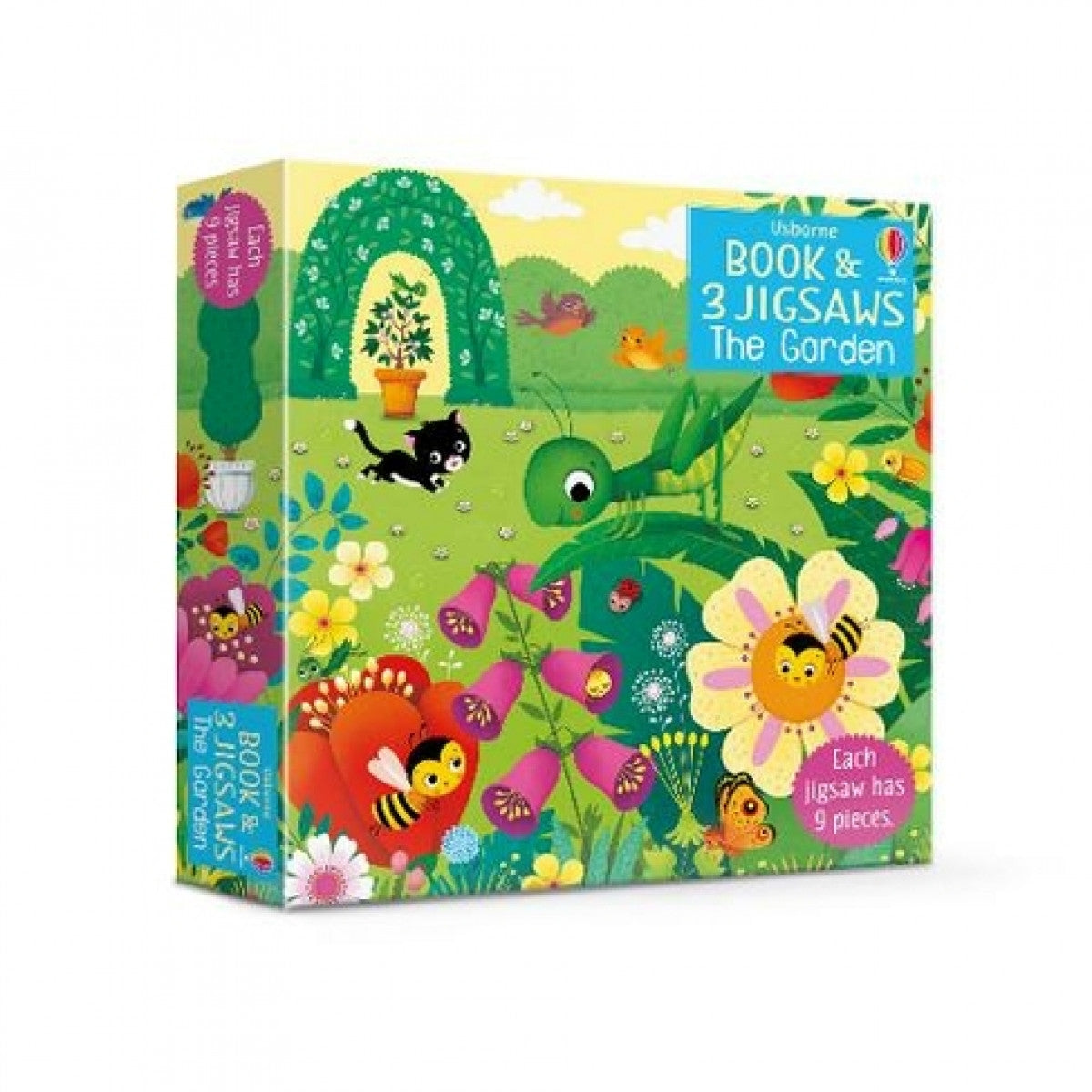 Usborne Book & 3 Jigsaws Box Set (4 Titles)
