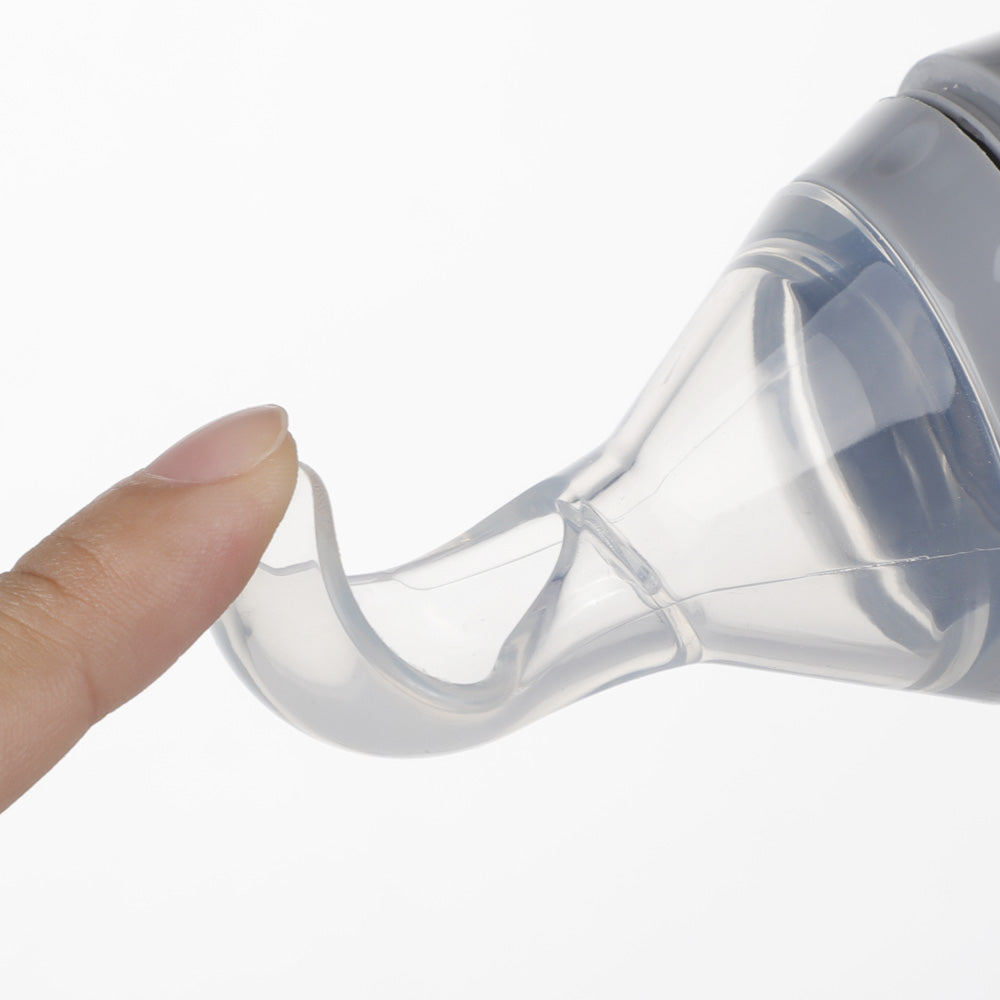 Haakaa Silicone Baby Food Dispensing Spoon, 120ml (2 Colors) - Pupsik Singapore