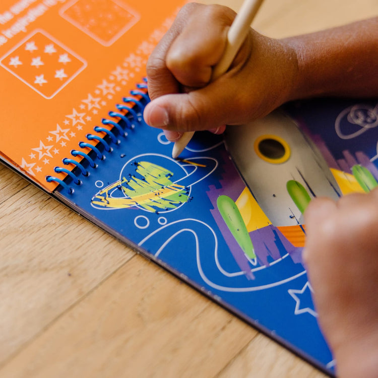 Melissa & Doug On the Go Scratch Art Pad - Dinosaurs