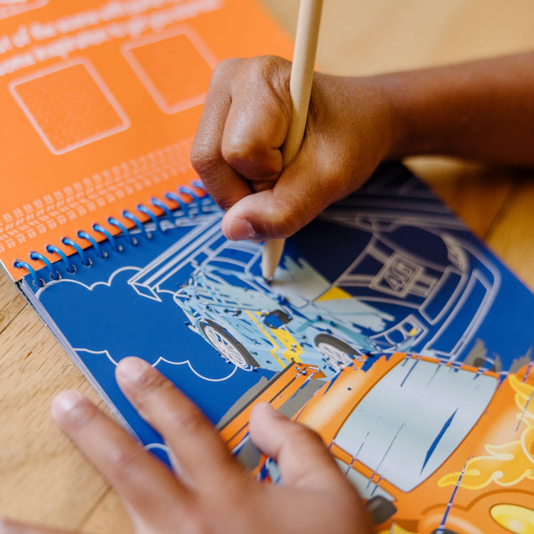 Melissa & Doug On the Go Scratch Art Pad - Dinosaurs