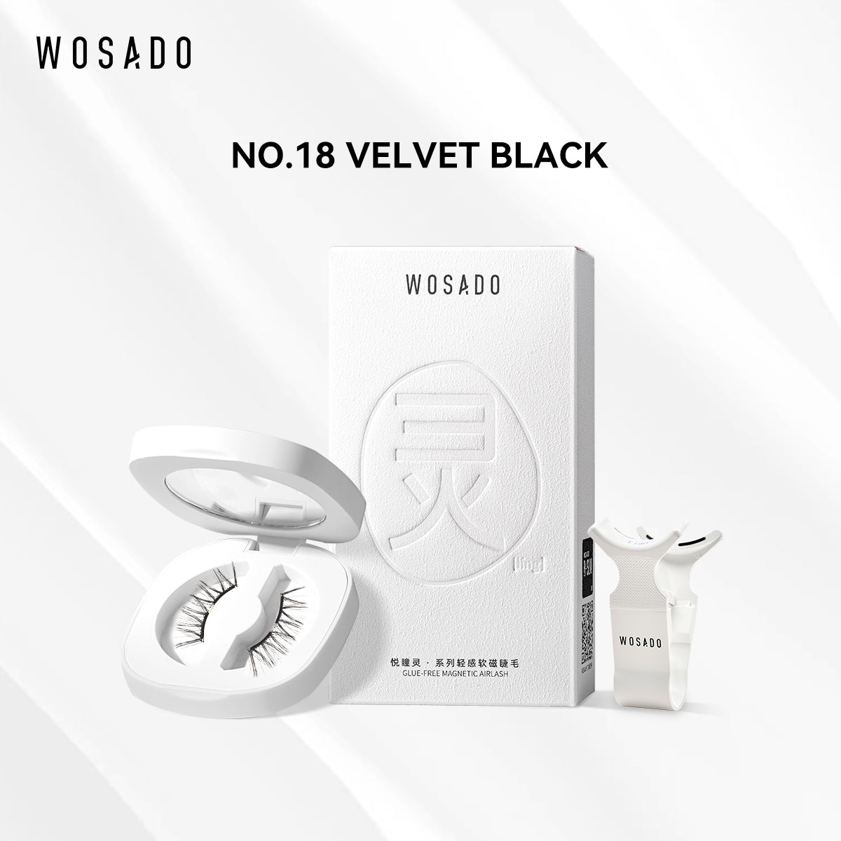 WOSADO Soft Magnetic Eyelashes (20 Types) - Pupsik Singapore