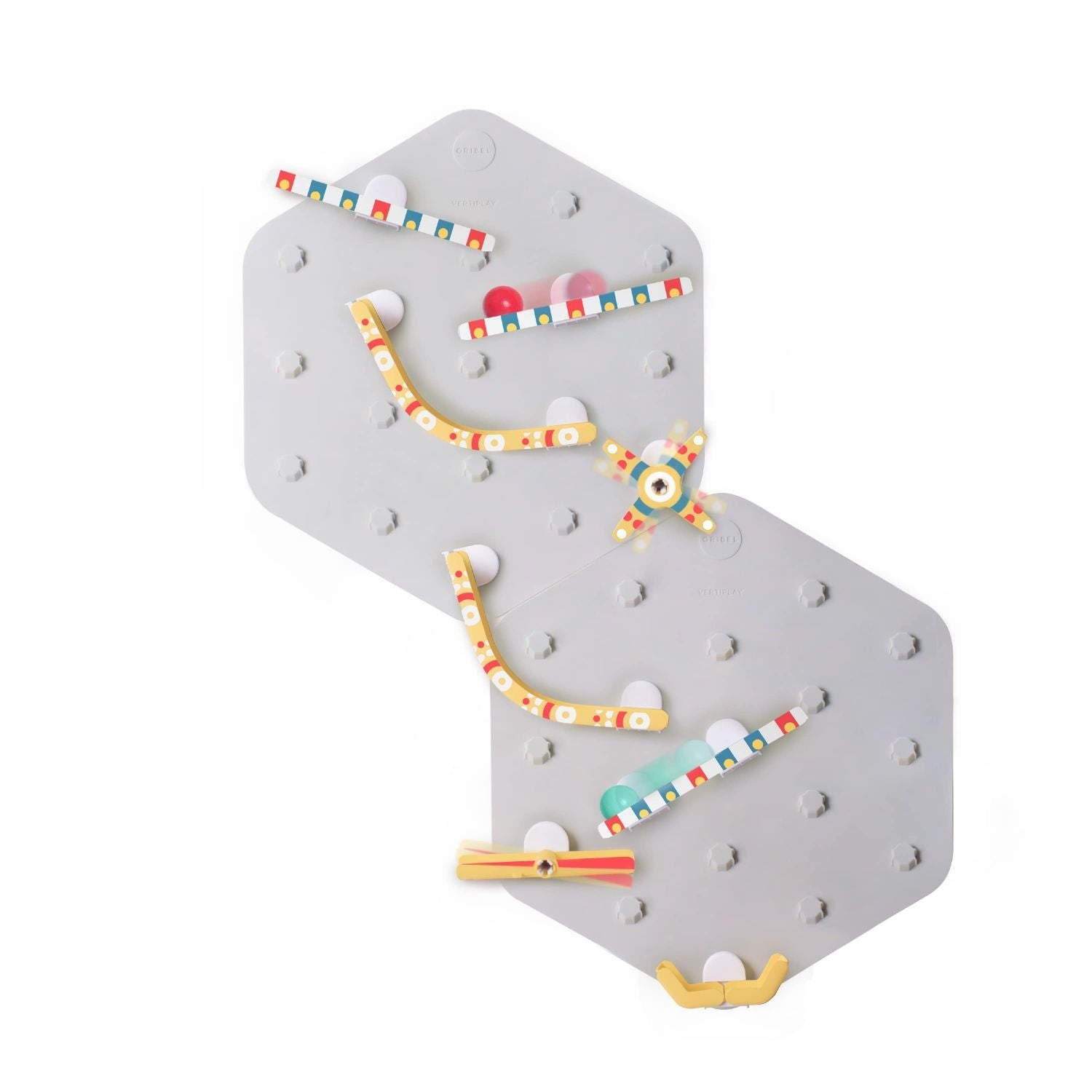 Oribel VertiPlay STEM Marble Run Wall Toy Part - End Caps