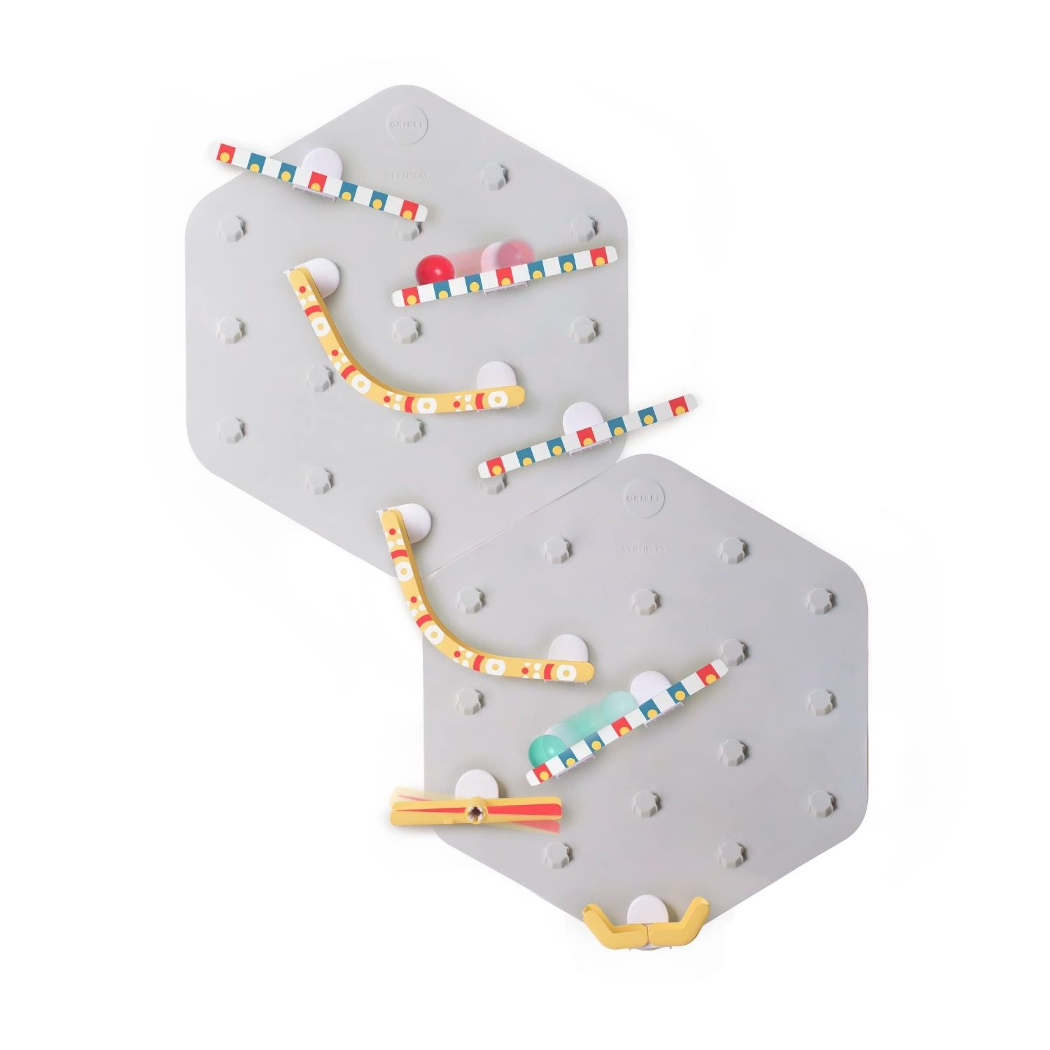 Oribel VertiPlay STEM Marble Run Wall Toy - School Pack of 6