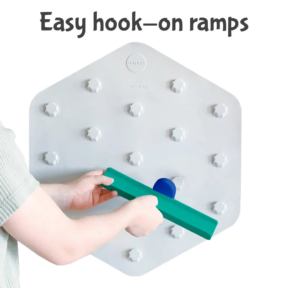 Oribel VertiPlay STEM Marble Run Wall Toy - Crayon Edition: Set of 2