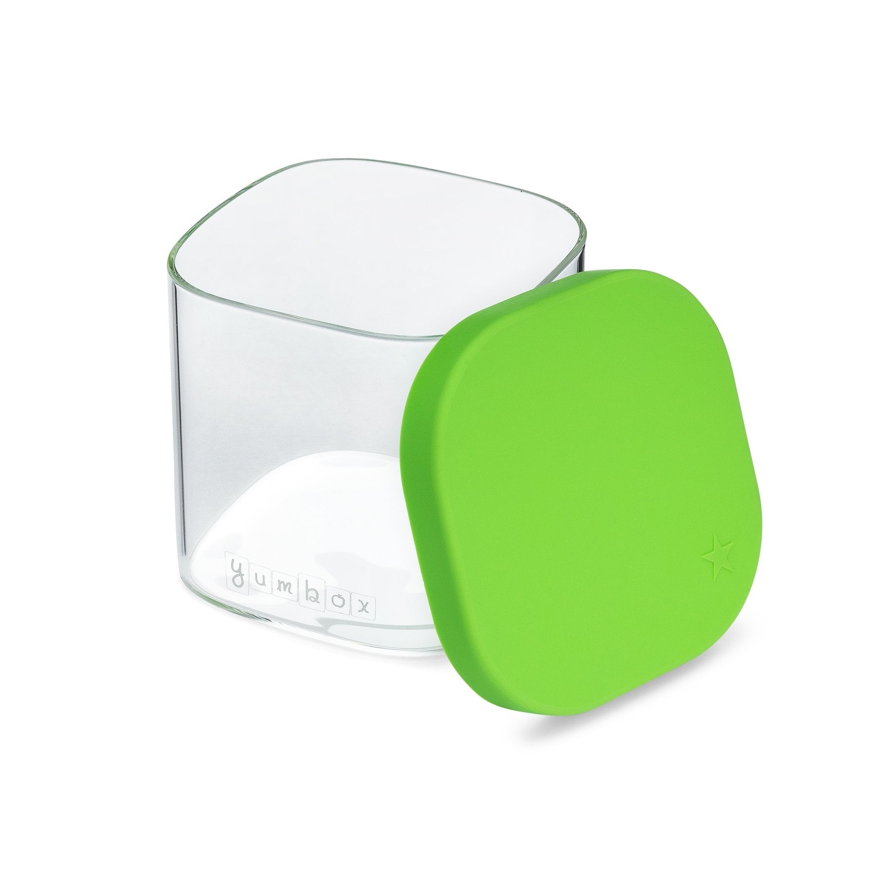 Yumbox Chop Chop Glass Storage Cubes, 3pc (3 Colours) - Pupsik Singapore