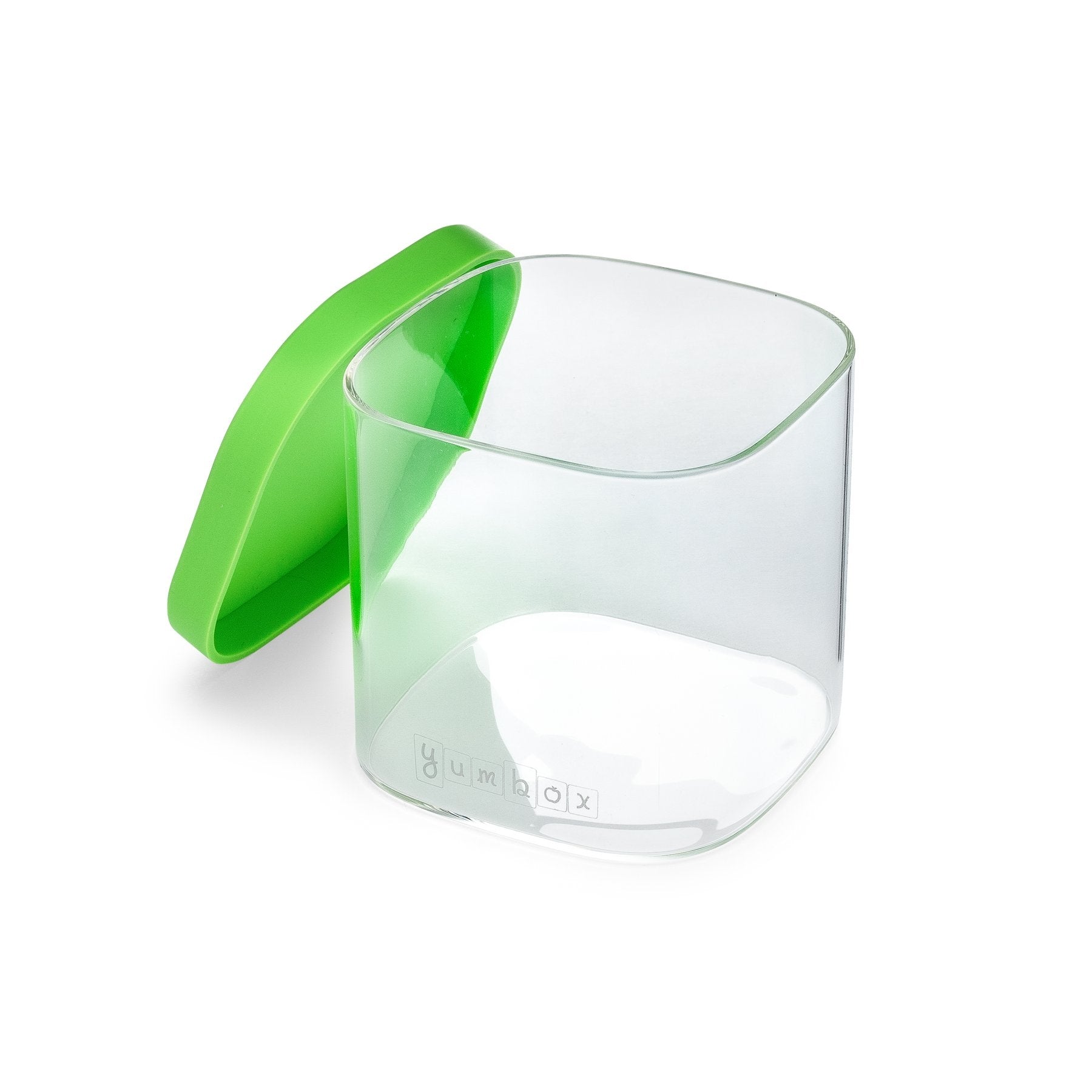 Yumbox Chop Chop Glass Storage Cubes, 3pc (3 Colours) - Pupsik Singapore