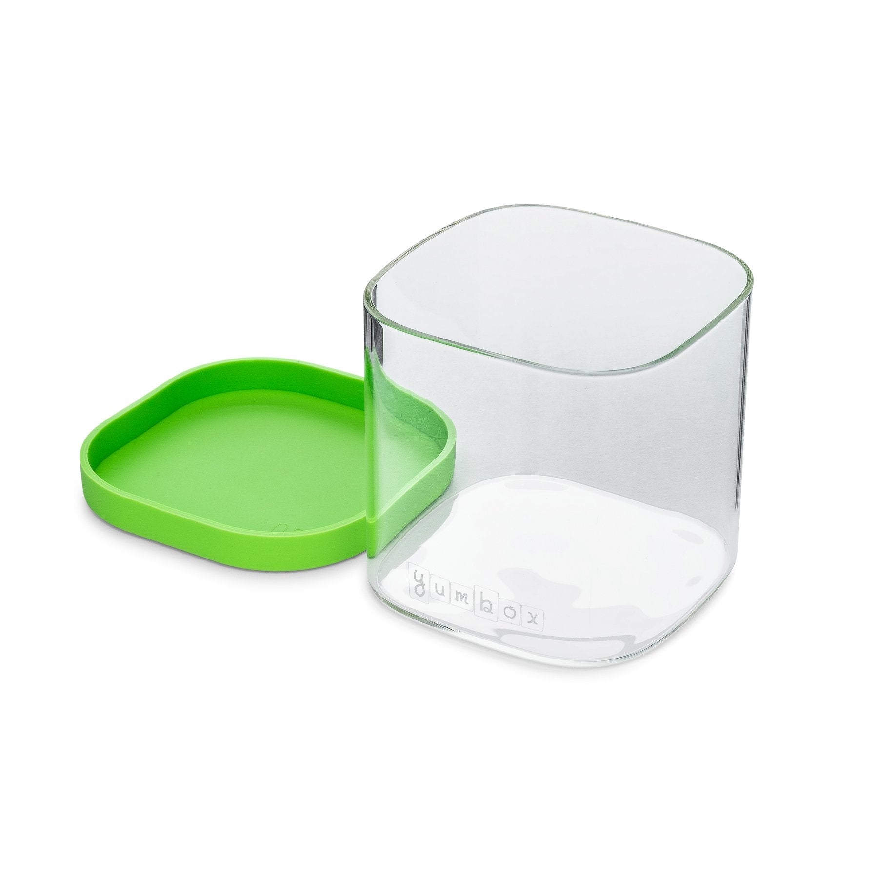 Yumbox Chop Chop Glass Storage Cubes, 3pc (3 Colours) - Pupsik Singapore