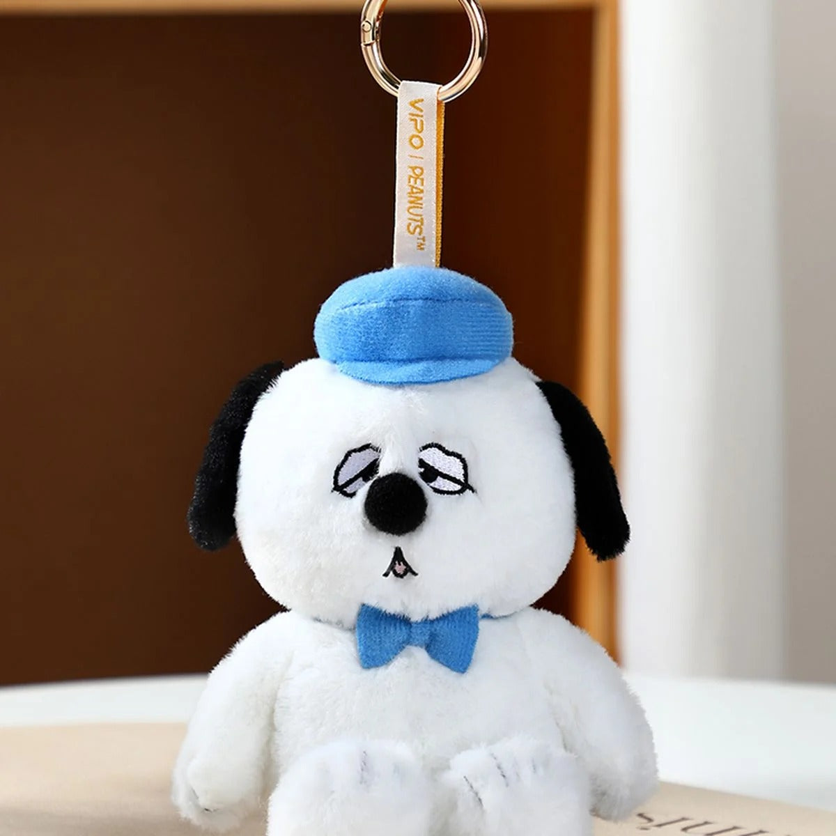 Peanuts x VIPO Snoopy Plush Keychain Blind Box, 1pk (Cute Pal Series)