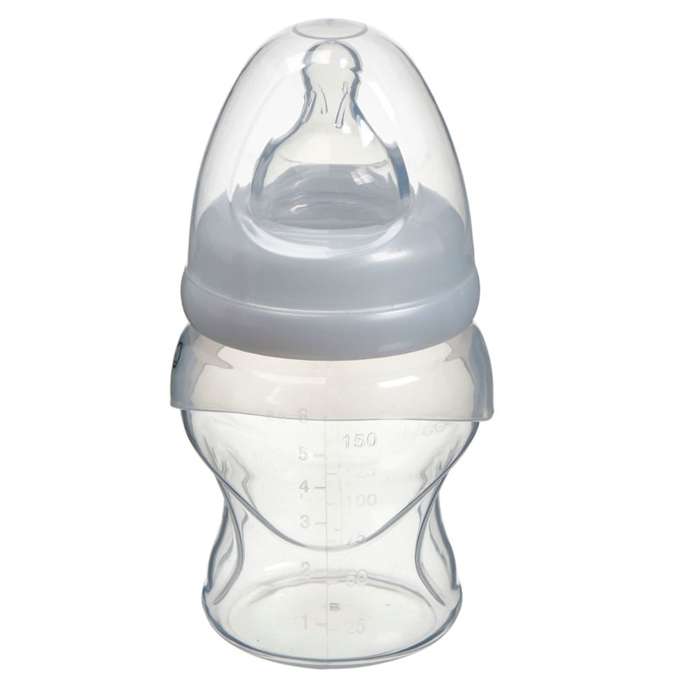 Vital Baby Nurture Silicone Feed Assist Feeding Bottle, 150ml