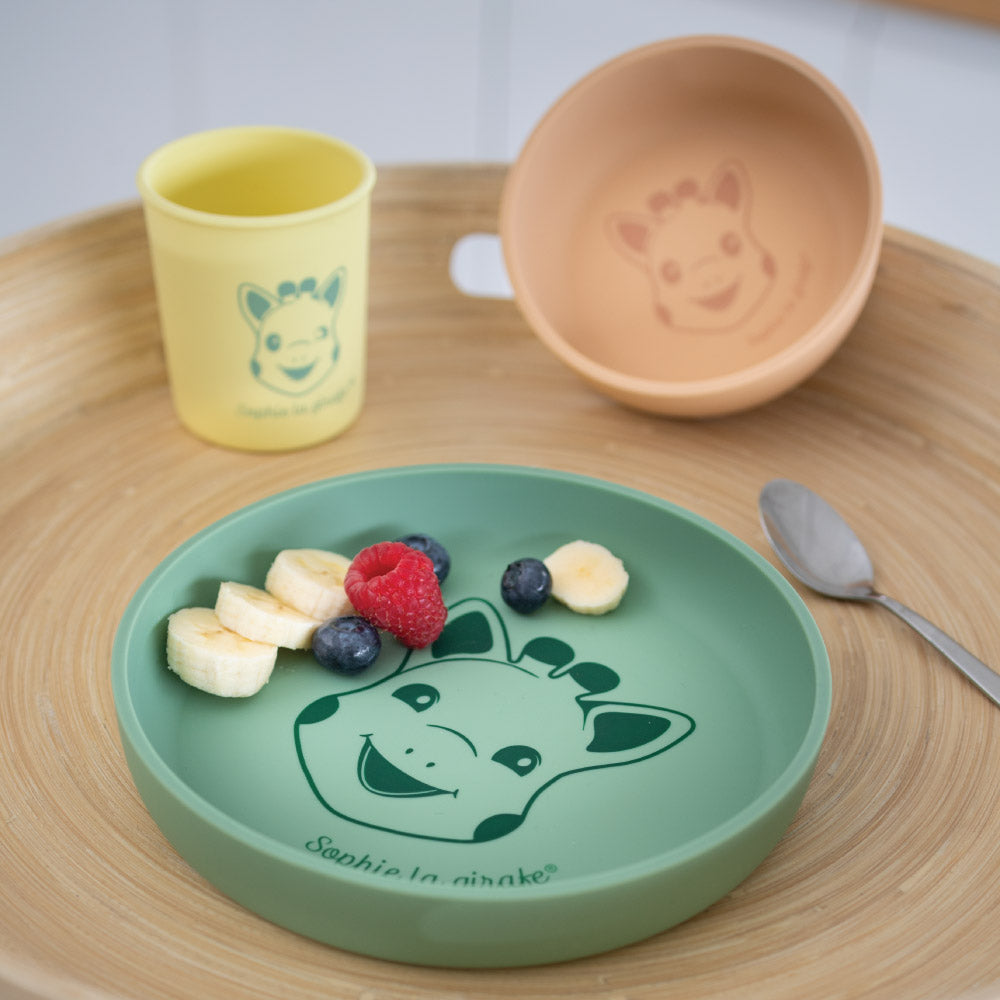 Sophie the Giraffe Silicone Baby Meal Set