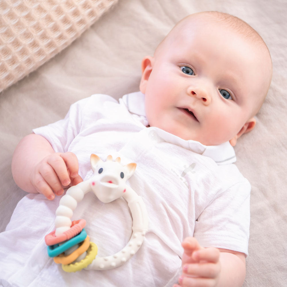 Sophie The Giraffe So Pure Colo'Rings Teether