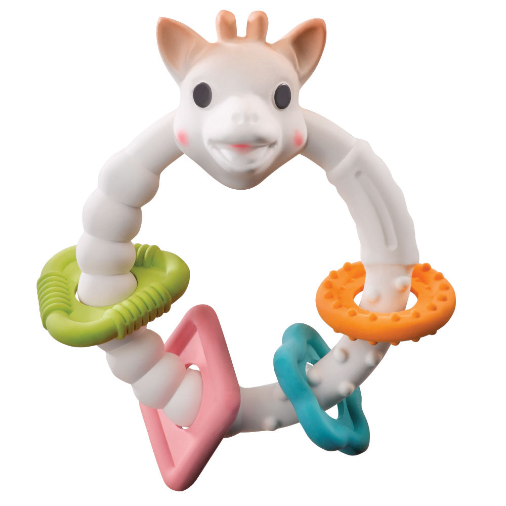 Sophie The Giraffe So Pure Colo'Rings Teether