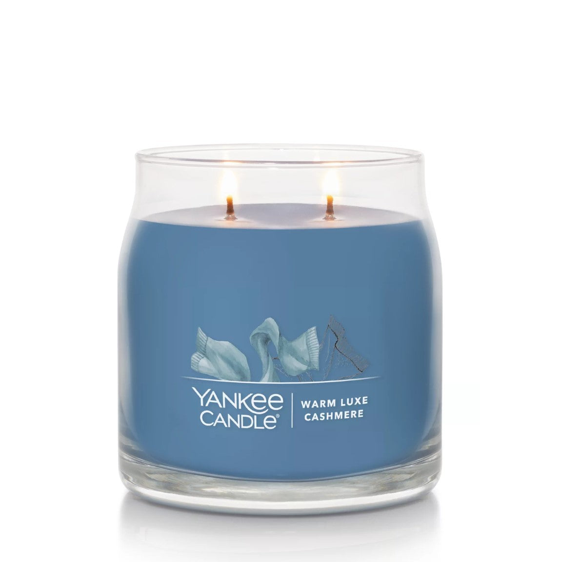 Yankee Candle Signature Medium Jar Candle, 2-wicks (13oz) - Warm Luxe Cashmere