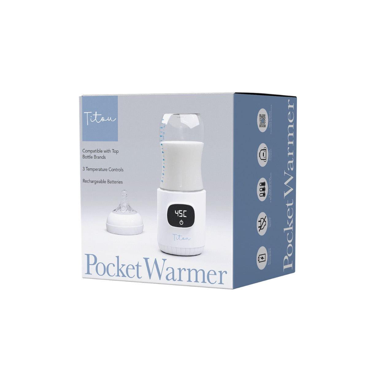 Titou Pocket Warmer for Baby Bottle