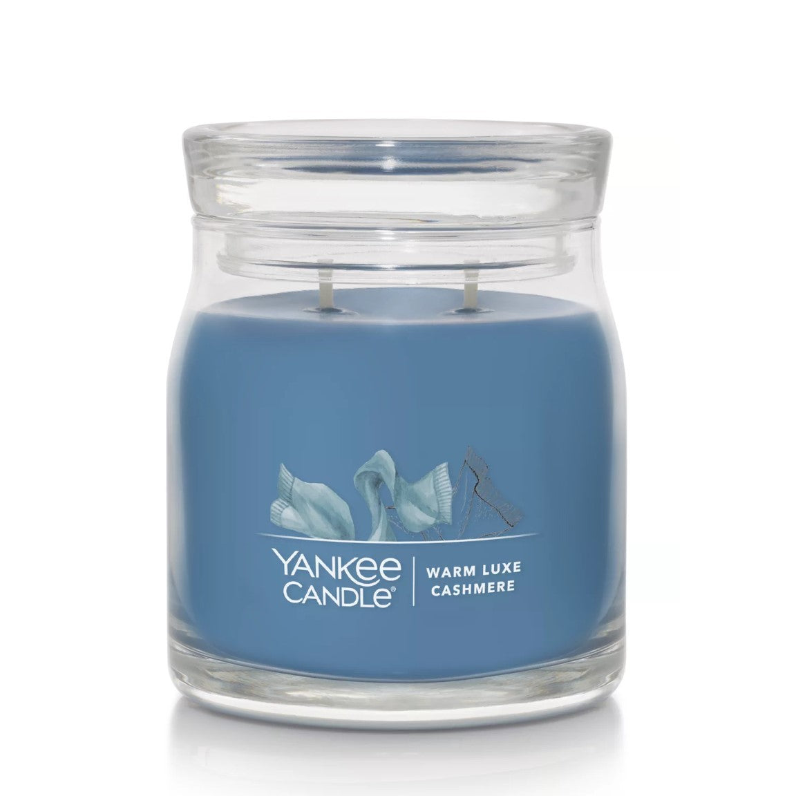 Yankee Candle Signature Medium Jar Candle, 2-wicks (13oz) - Warm Luxe Cashmere