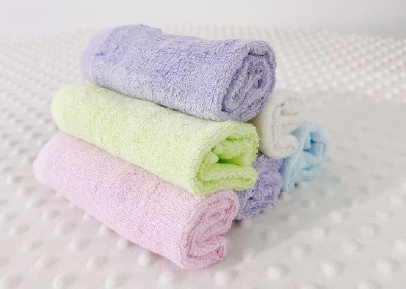 Little Zebra Bamboo Baby Washcloth, 5pk - Multicolor