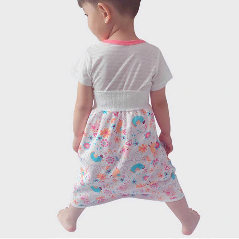 Pupsik Cotton Training Skirt - L - Rainy Day