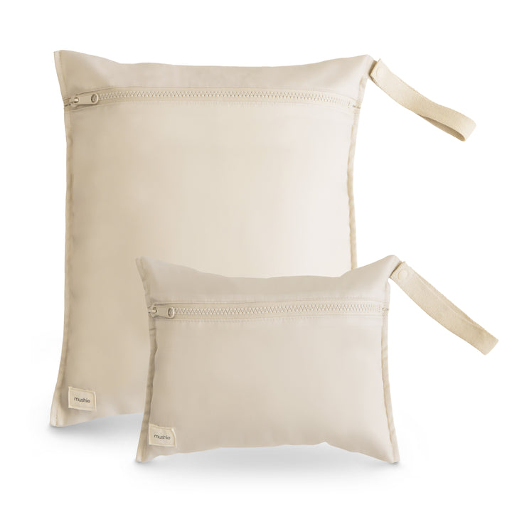 Mushie Water Resistant Wet Bag, 2pcs (5 Colors) - Pupsik Singapore