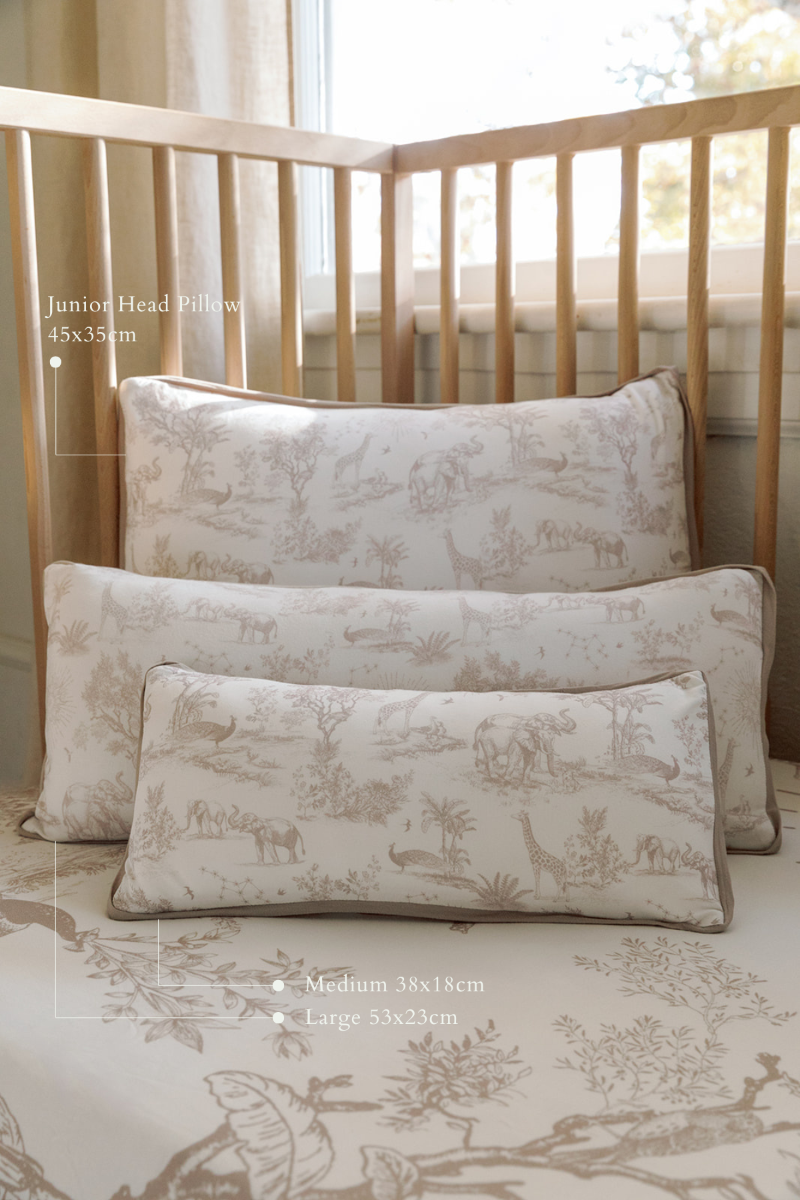 House of Holly Junior Head Pillow, Medium Density (5 Designs)