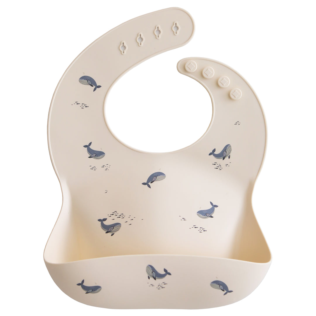 Mushie Silicone Baby Bib (40 designs) - Pupsik Singapore
