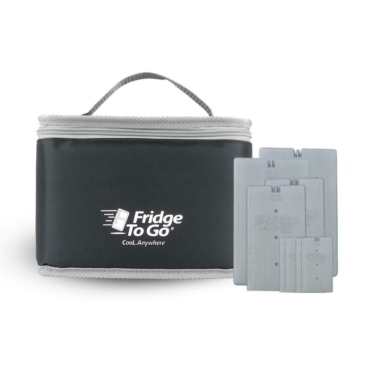 Fridge-To-Go Pack N Go SB Cooler Bag - Black (8 Panels)