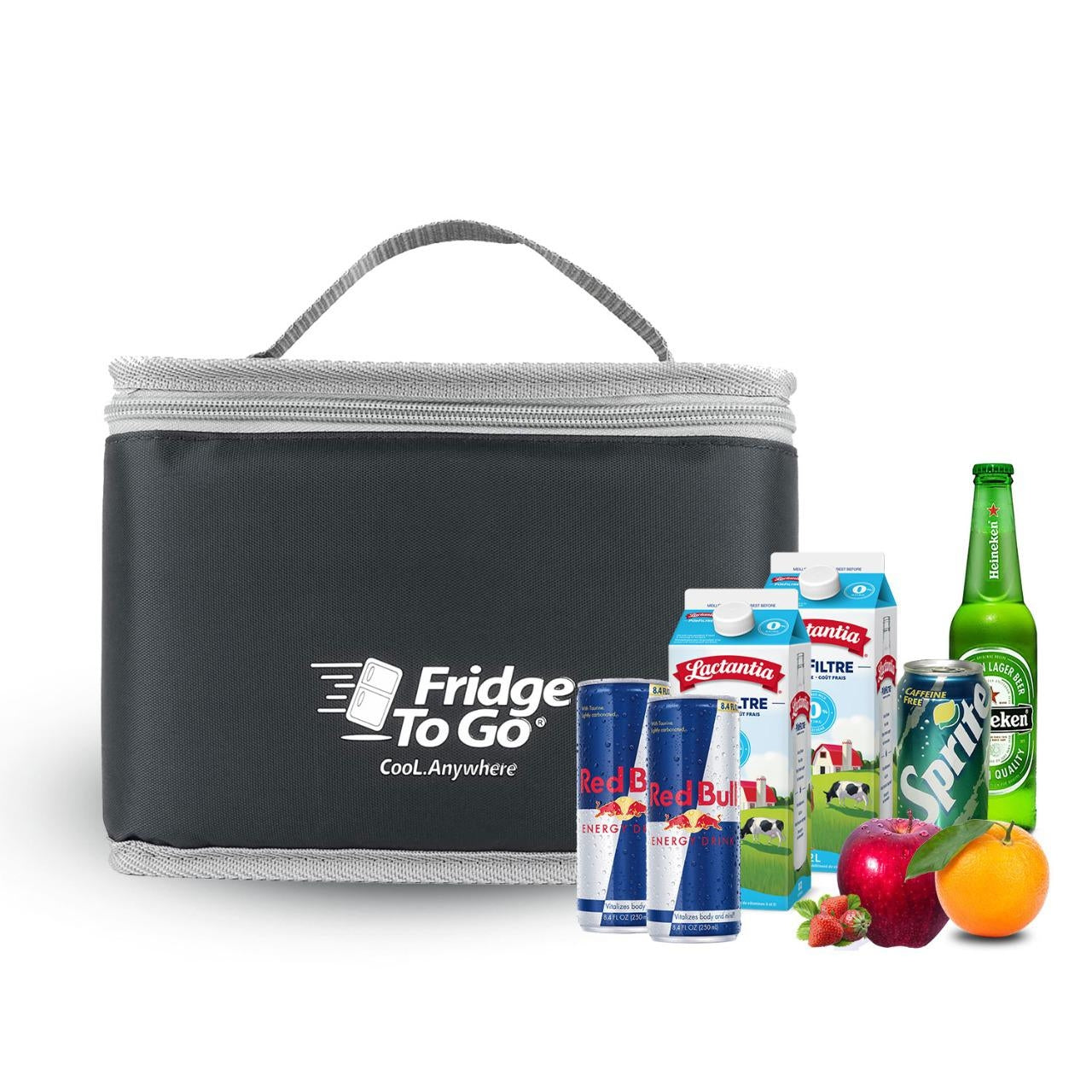 Fridge-To-Go Pack N Go SB Cooler Bag - Black (8 Panels)