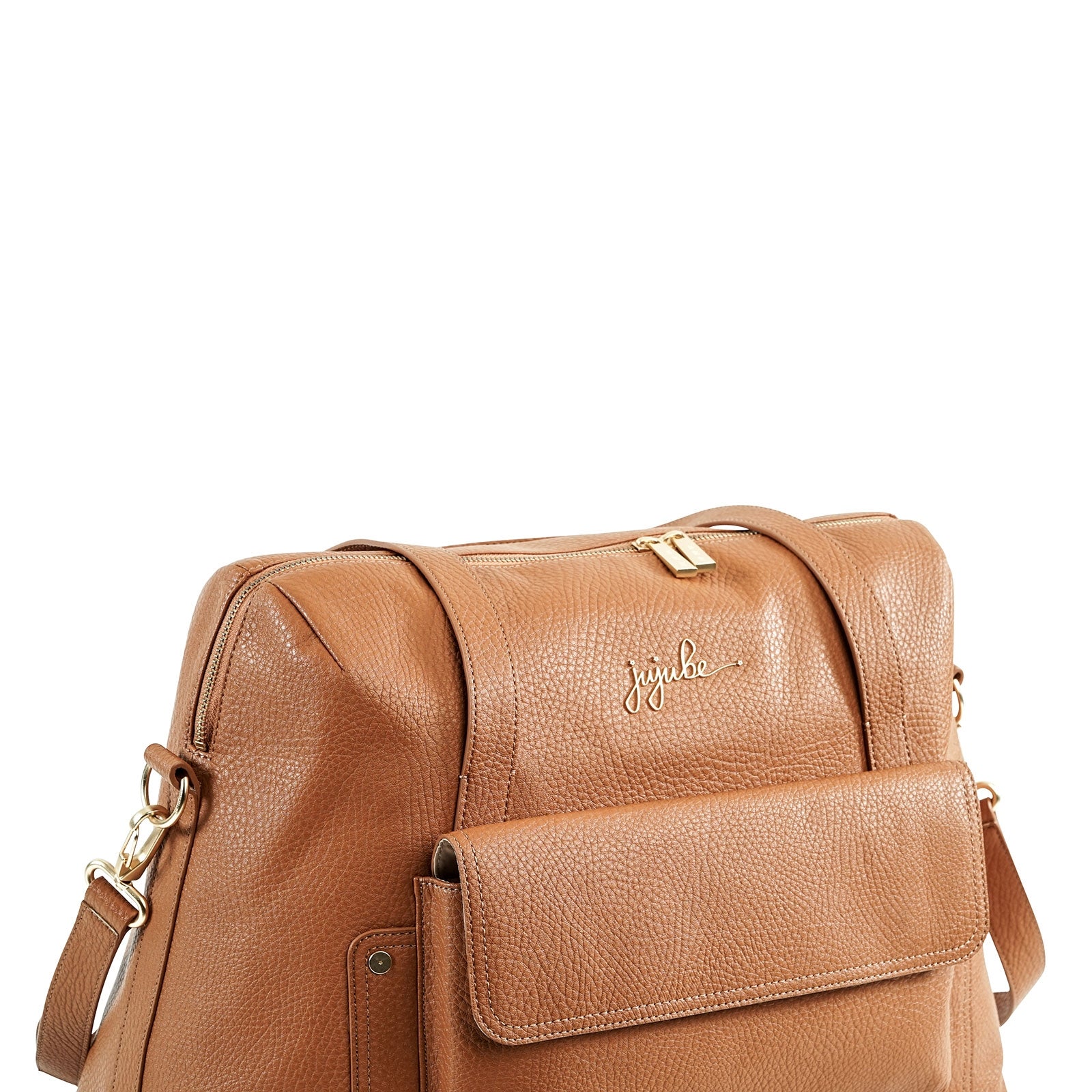 Jujube Wherever Ever Leather Diaper Bag (2 Colours) - Pupsik Singapore
