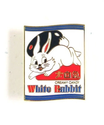 The Little Drom Store Everyday SG Pin - White Rabbit Candy