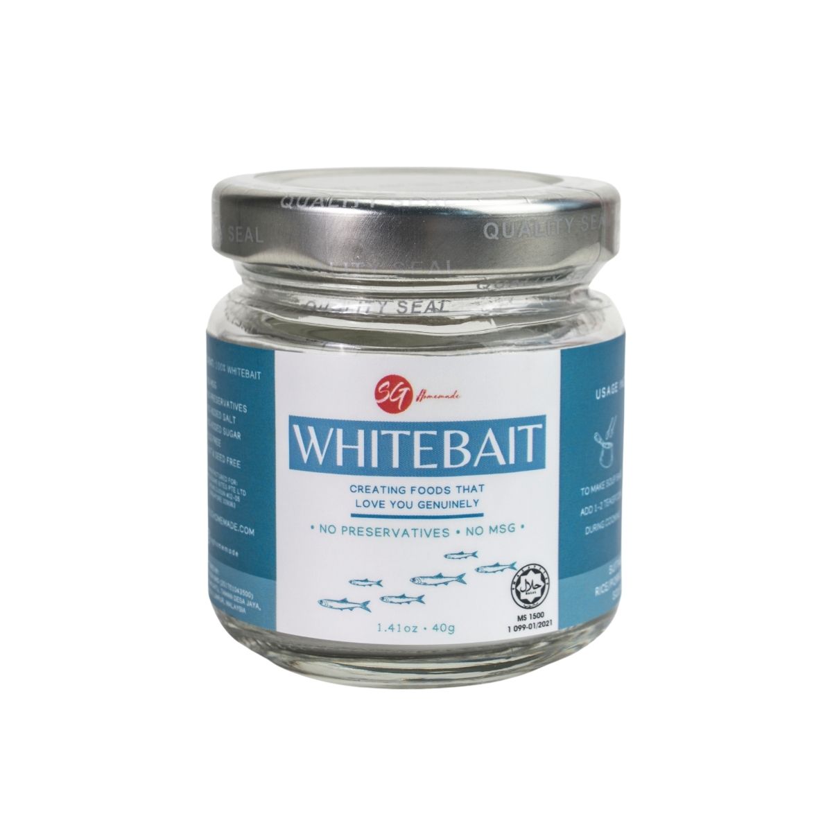 SG Homemade Whitebait Powder, 40g (Exp 08/26)
