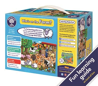 Orchard Toys Who's on the Farm? Jigsaw Puzzle