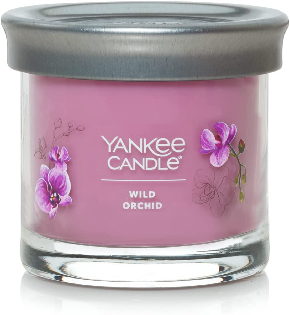 Yankee Candle Signature Small Tumbler Candle, 1- Wick (4.3oz) - Wild Orchid