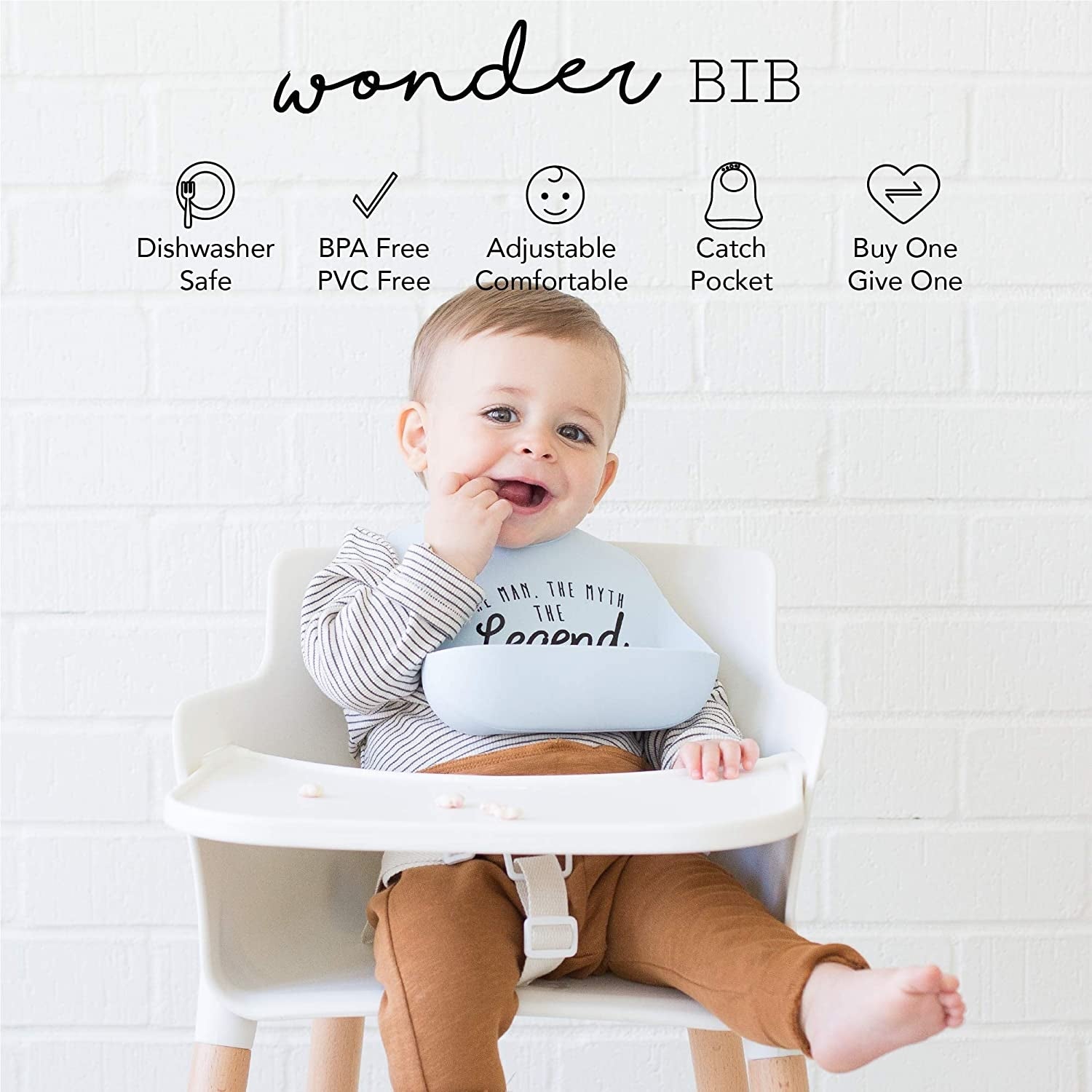 Bella Tunno Silicone Baby Wonder Bibs (60 designs) - Pupsik Singapore