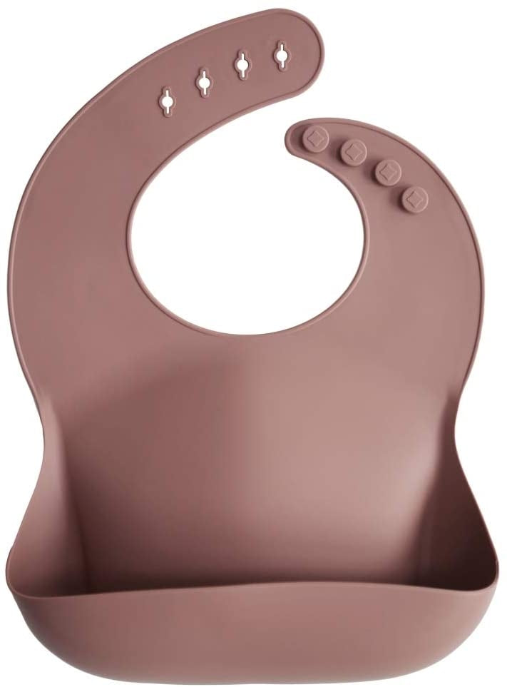 Mushie Silicone Baby Bib (40 designs) - Pupsik Singapore