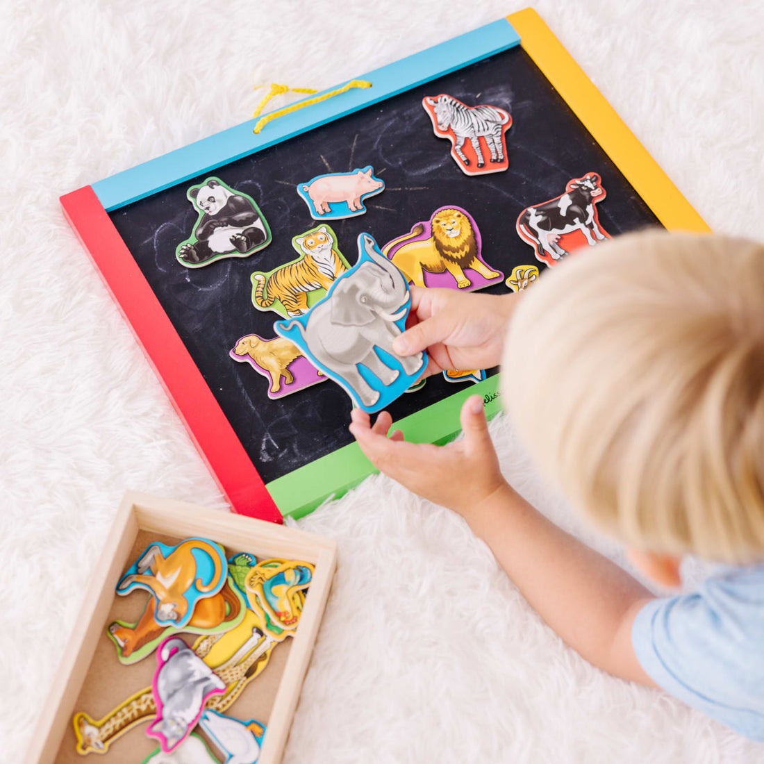 Melissa & Doug Magnetic Wooden Animals
