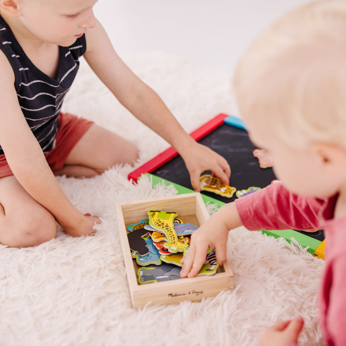 Melissa & Doug Magnetic Wooden Animals