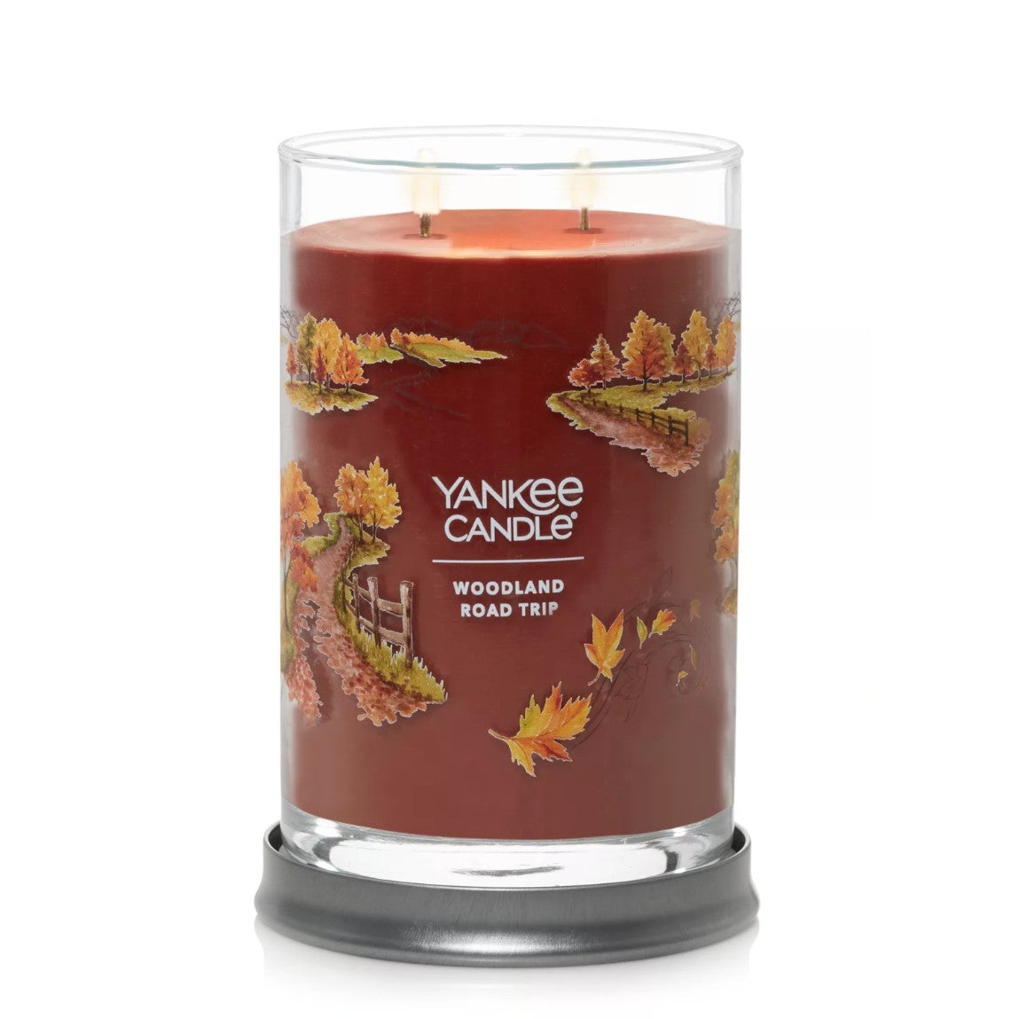 Yankee Candle Signature Large Tumbler Candle, 2-wicks (20oz) - Woodland Road Trip